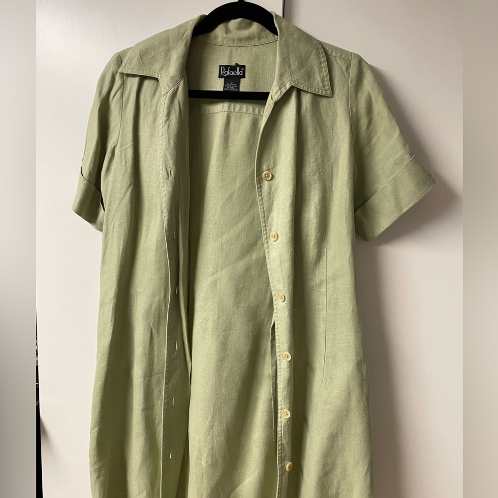 Vintage Rafaella Button Up Dress